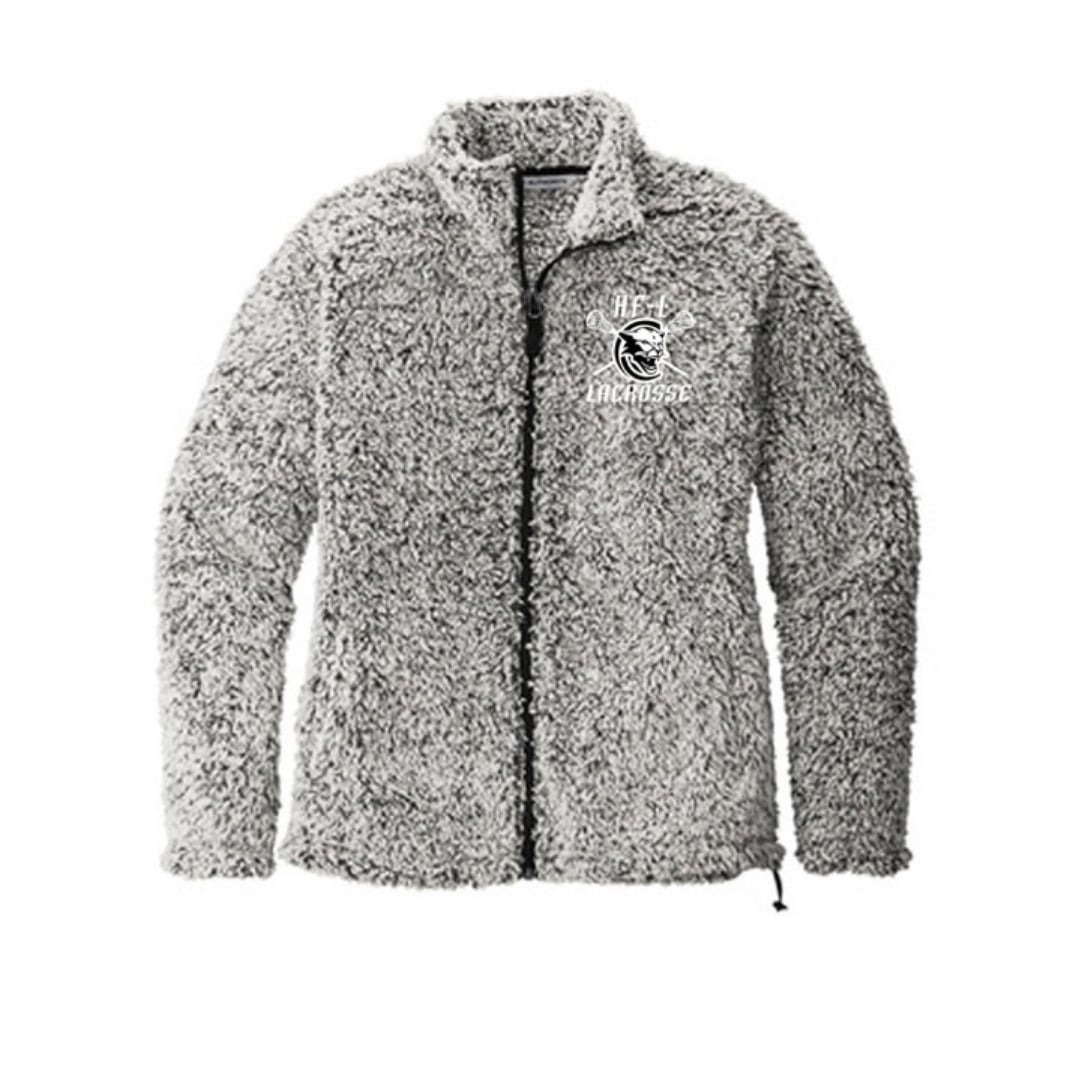 grey sherpa sweatshirt